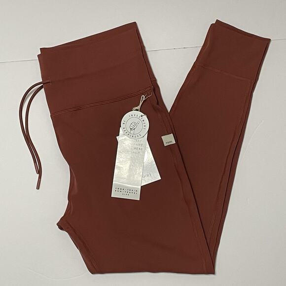 Vuori Daily Legging Women Size XL Spice High Rise 7/8 Length Stretchy Soft NEW - Picture 2 of 10